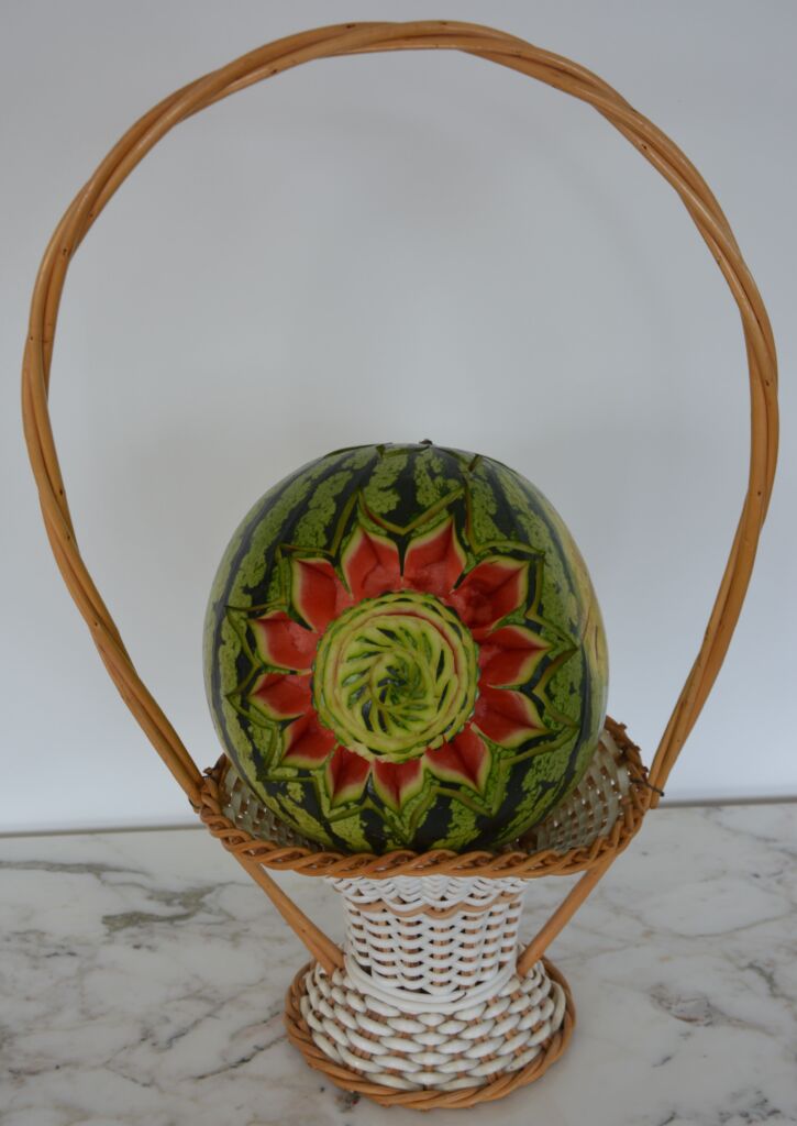 Fruits et légumes sculptés