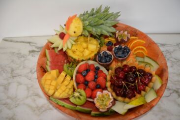 Corbeilles de fruits frais