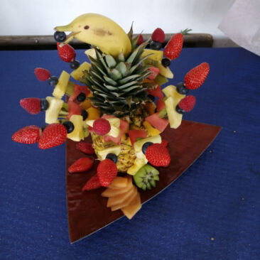 Brochettes de fruits