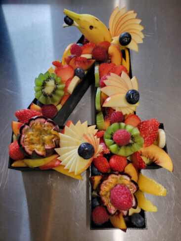 Chiffre fruits 4