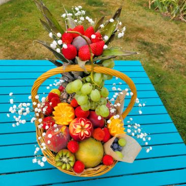 Panier de fruits à offrir