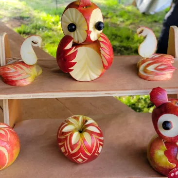 Animations fruits en magasin